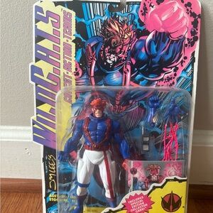 Vintage unopened collectible 1994 wild C.A.T.s “Spartan” action figure